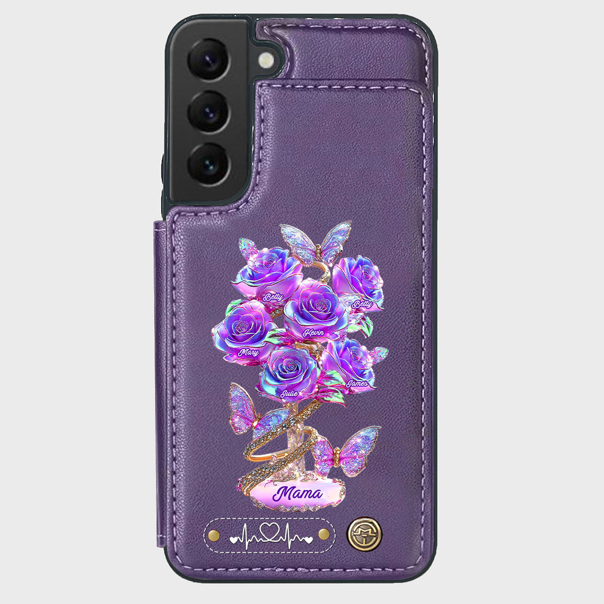 Best Mom Ever - Personalized Mother Wallet Phone Case