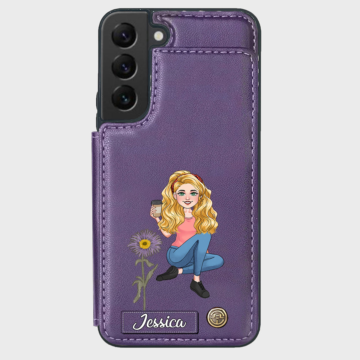 Gift For Friends Birth Month - Personalized Bestie Wallet Phone Case