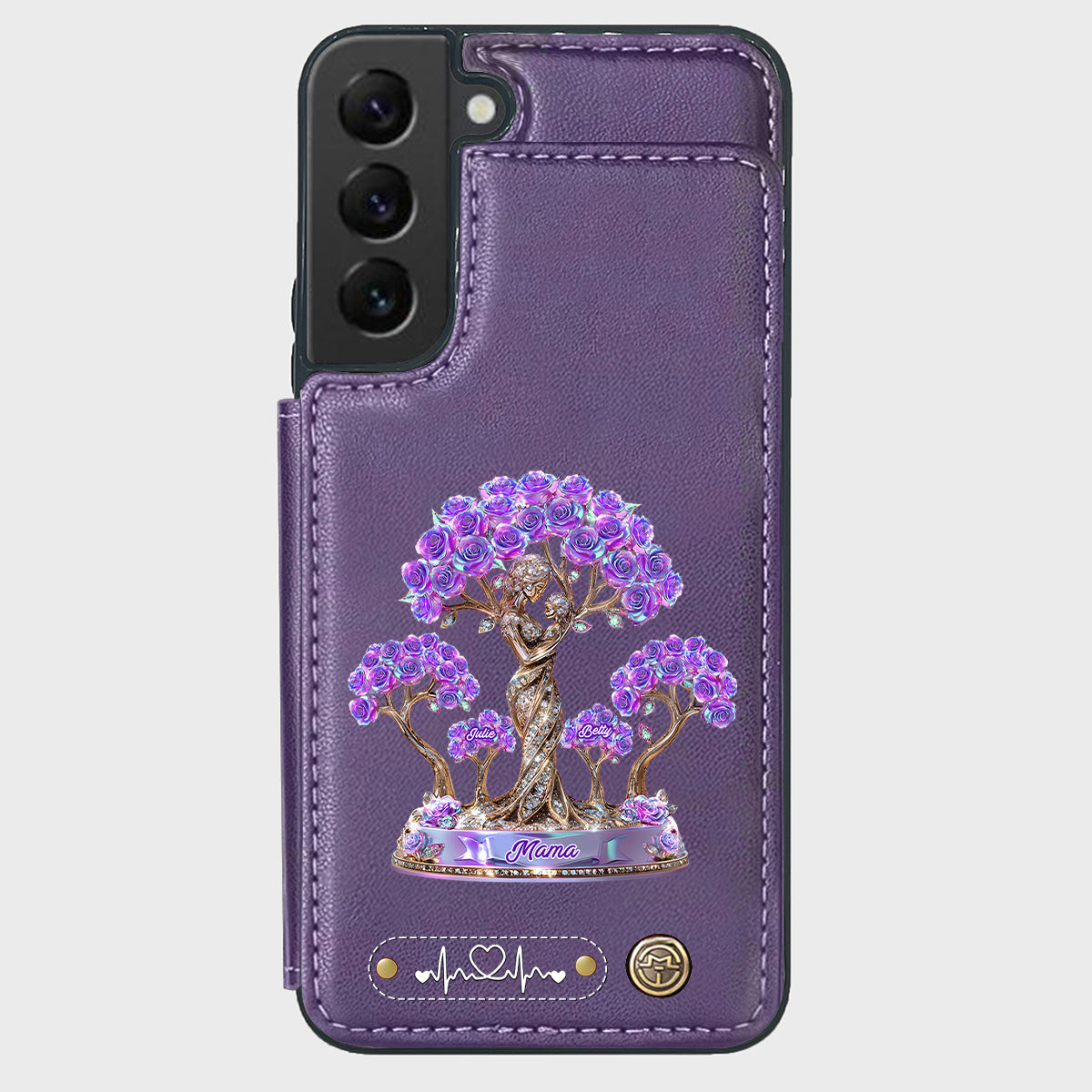 Best Mom Ever - Personalized Mother Wallet Phone Case