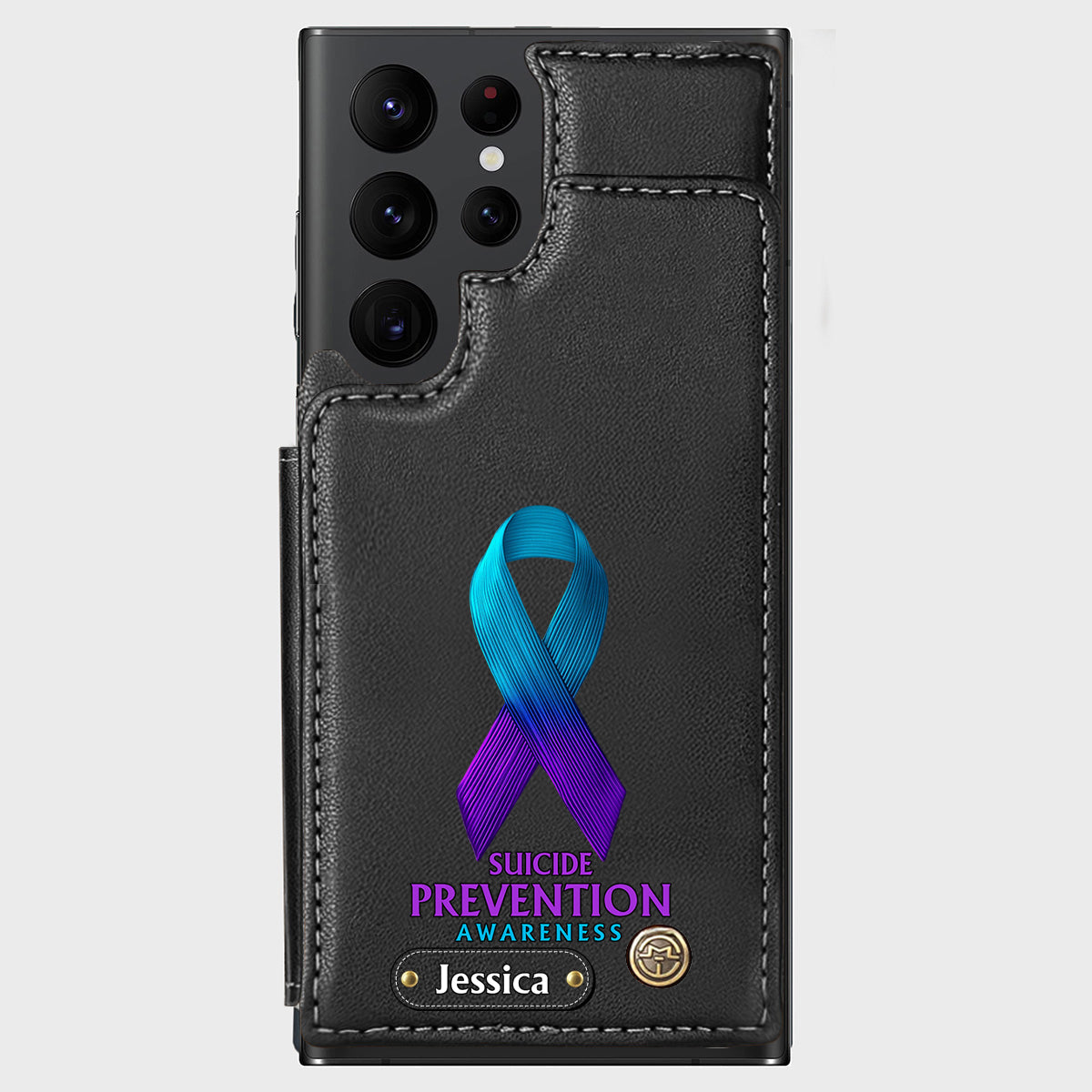 You Matter - Personalized Suicide Prevention Wallet Phone Case