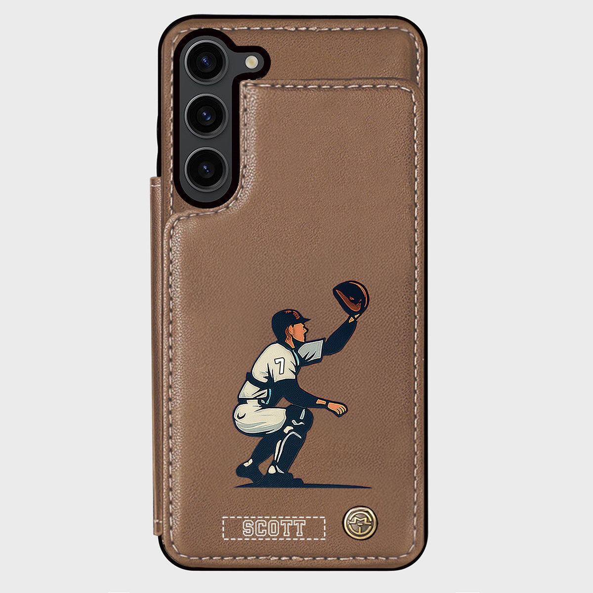 Tis Baseball Season - Personalized Baseball Wallet Phone Case