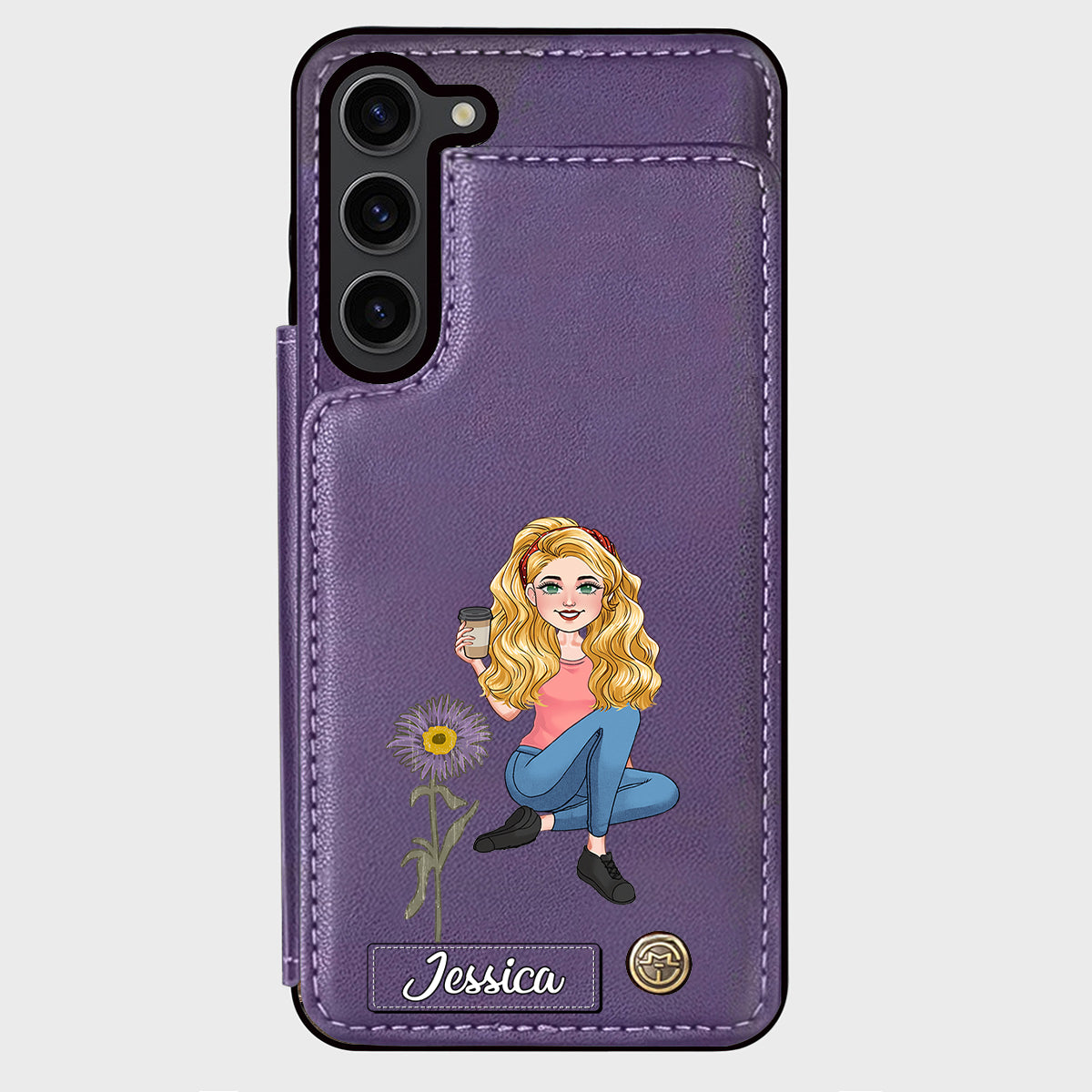 Gift For Friends Birth Month - Personalized Bestie Wallet Phone Case