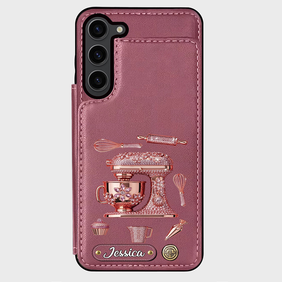 Love Baking - Personalized Baking Wallet Phone Case