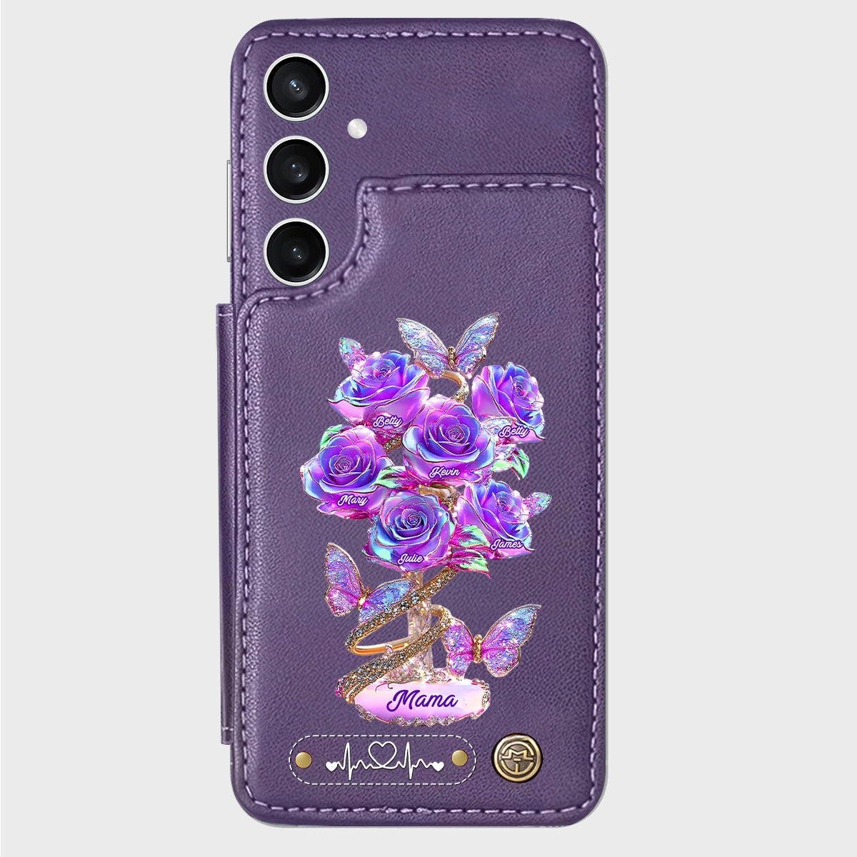 Best Mom Ever - Personalized Mother Wallet Phone Case