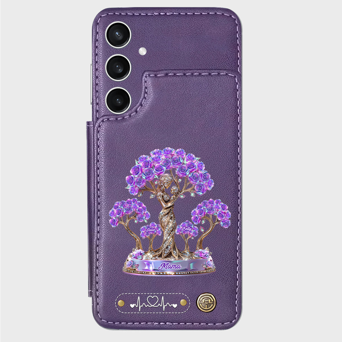 Best Mom Ever - Personalized Mother Wallet Phone Case