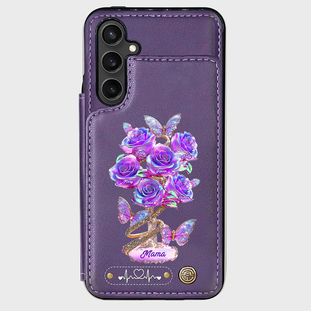 Best Mom Ever - Personalized Mother Wallet Phone Case