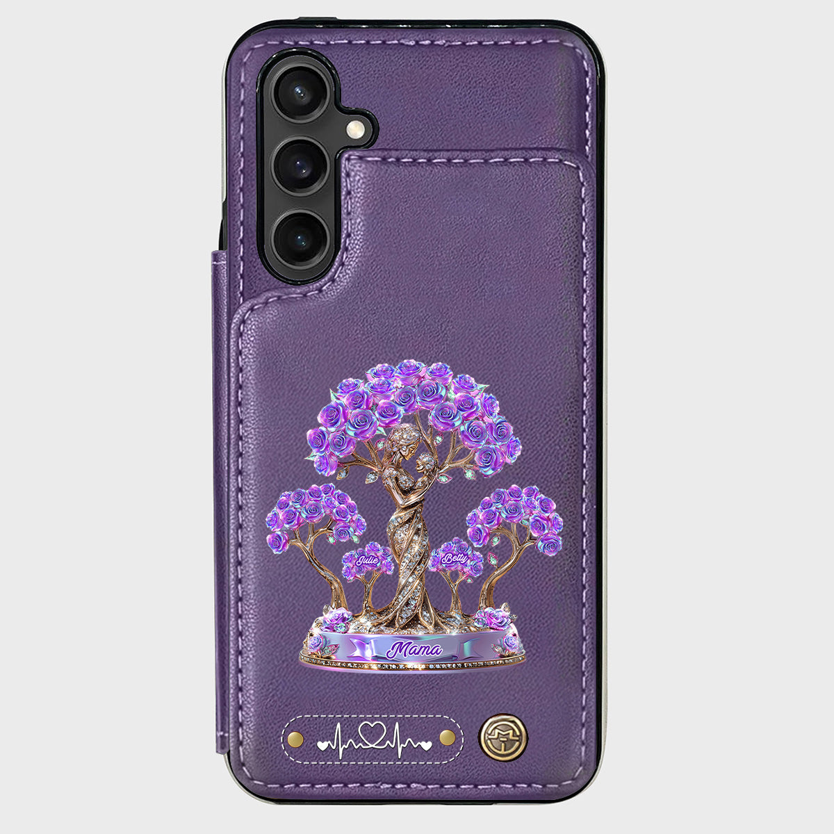 Best Mom Ever - Personalized Mother Wallet Phone Case