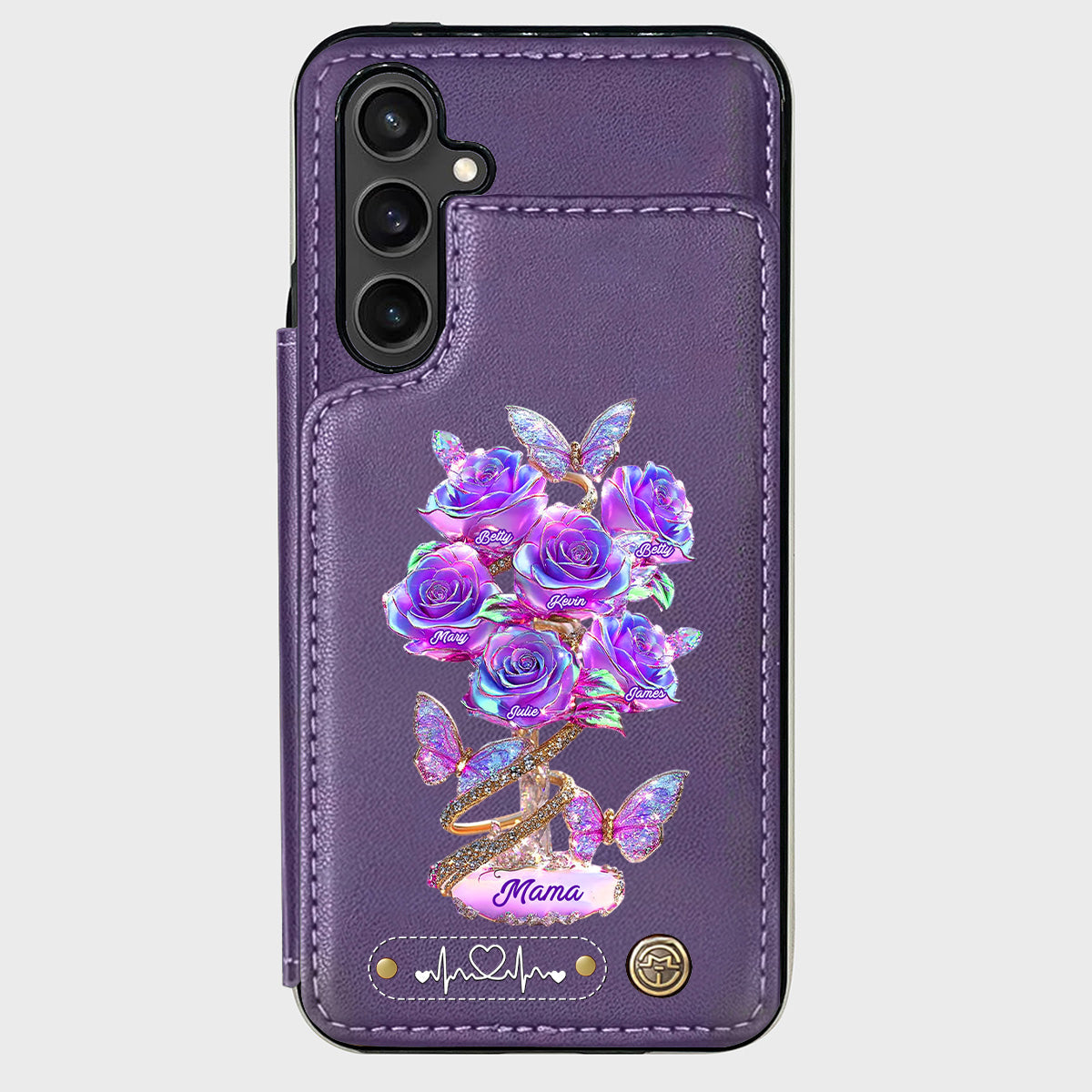 Best Mom Ever - Personalized Mother Wallet Phone Case