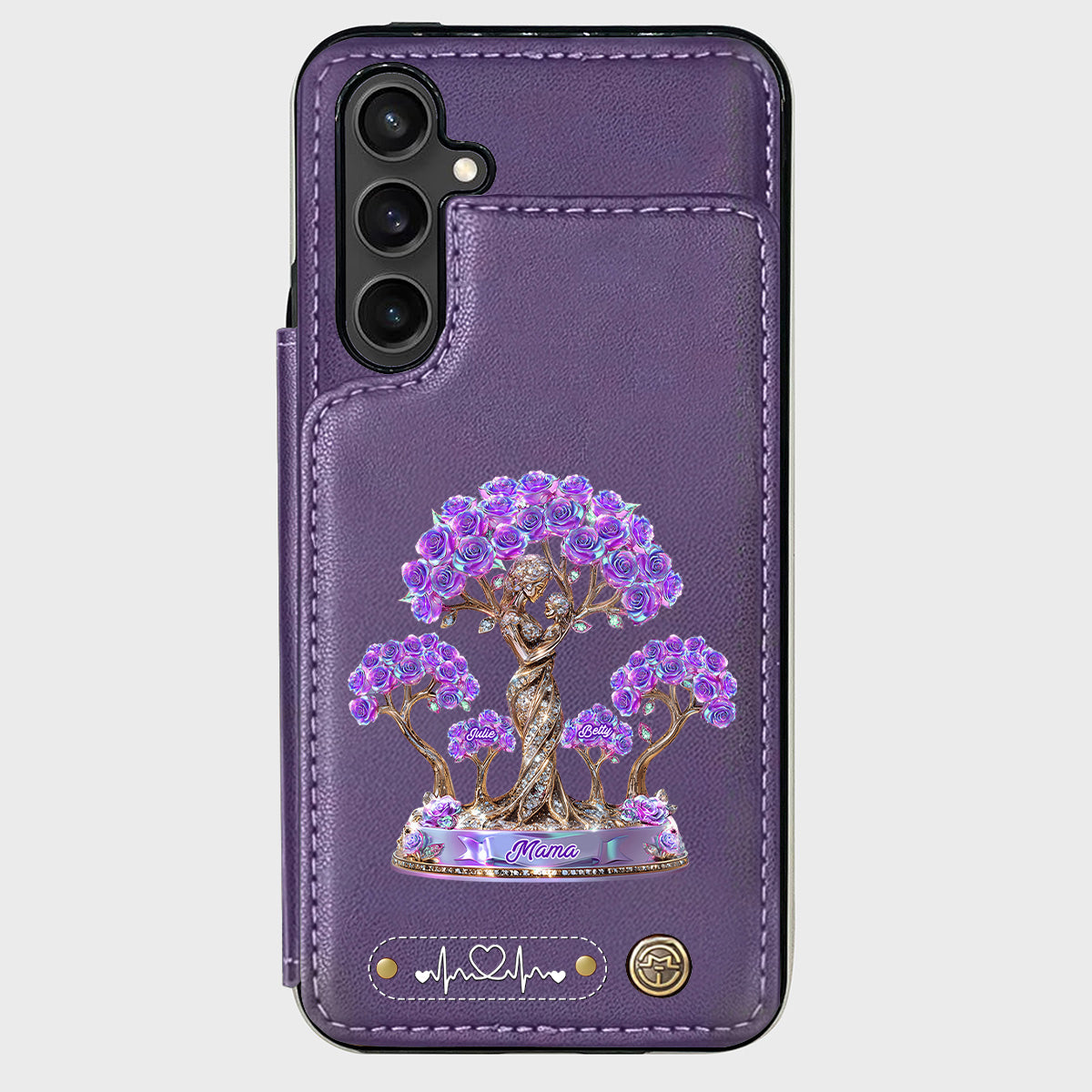 Best Mom Ever - Personalized Mother Wallet Phone Case