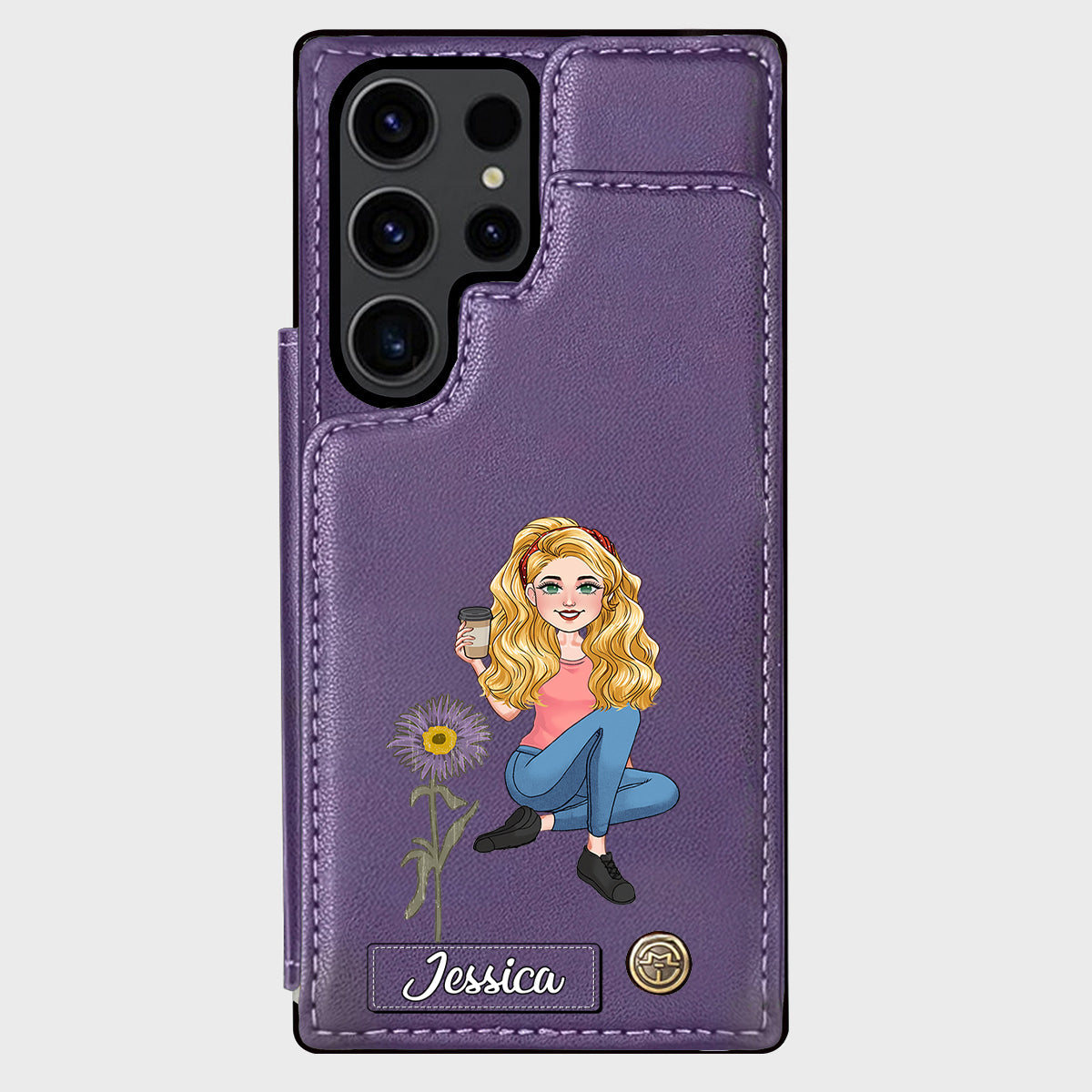 Gift For Friends Birth Month - Personalized Bestie Wallet Phone Case