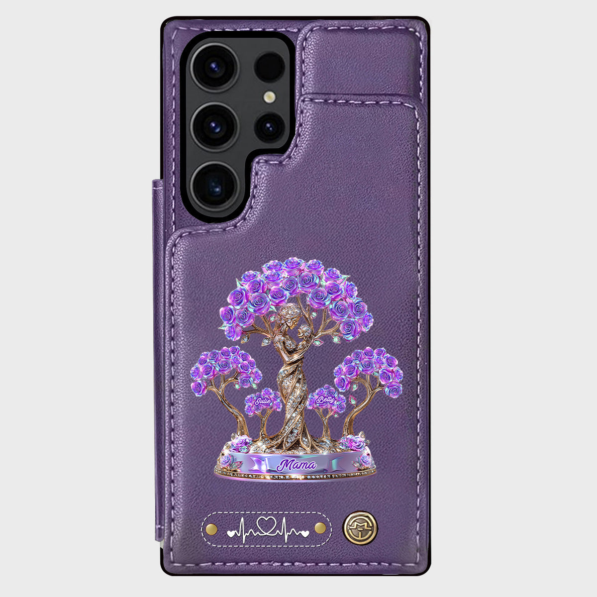 Best Mom Ever - Personalized Mother Wallet Phone Case