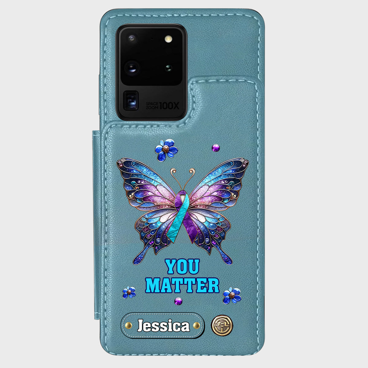 You Matter - Personalized Suicide Prevention Wallet Phone Case