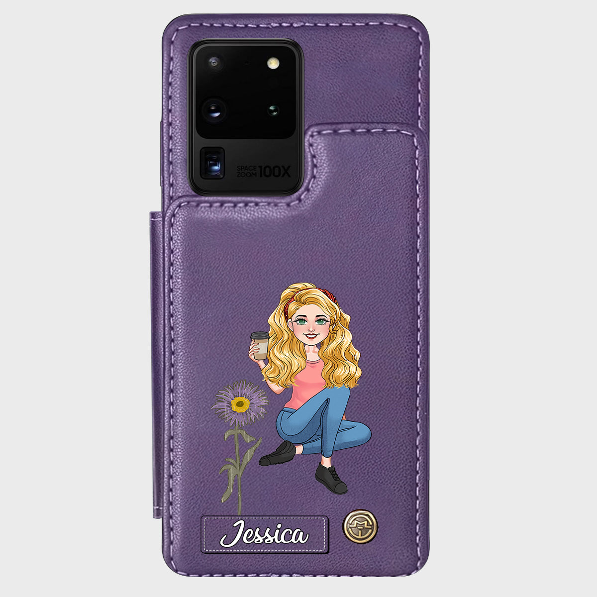 Gift For Friends Birth Month - Personalized Bestie Wallet Phone Case