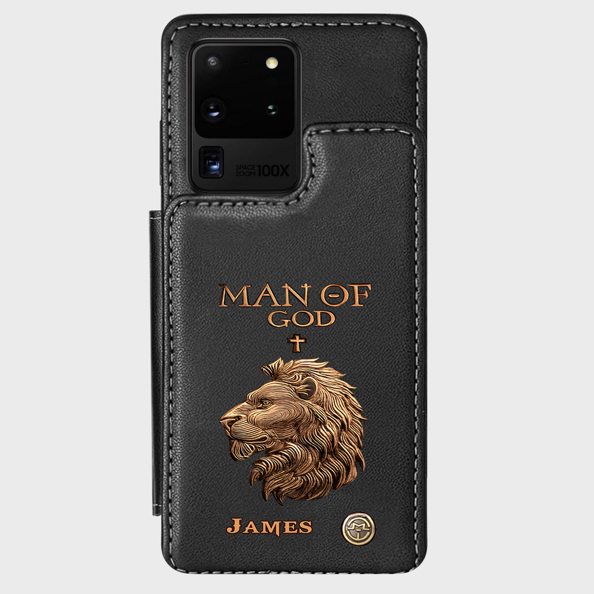 Man Of God - Personalized Christian Wallet Phone Case