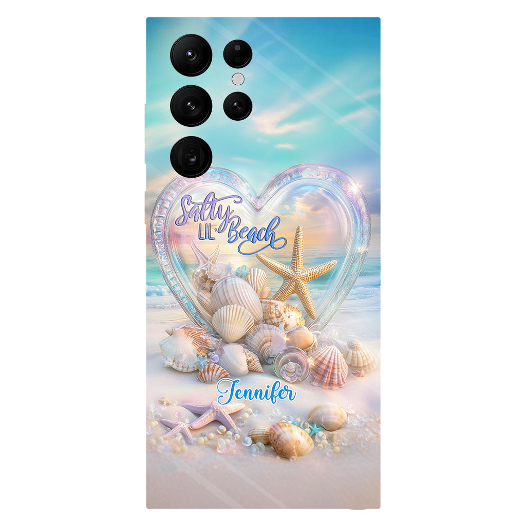 Salty Lil Beach - Personalized Sea Lover Full Print Phone Case