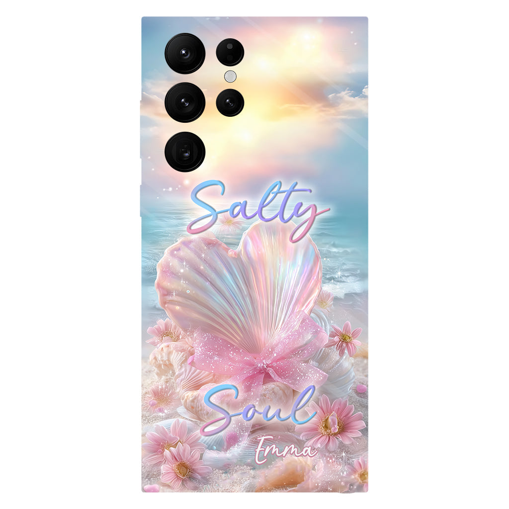 Salty Soul - Personalized Sea Lover Full Print Phone Case