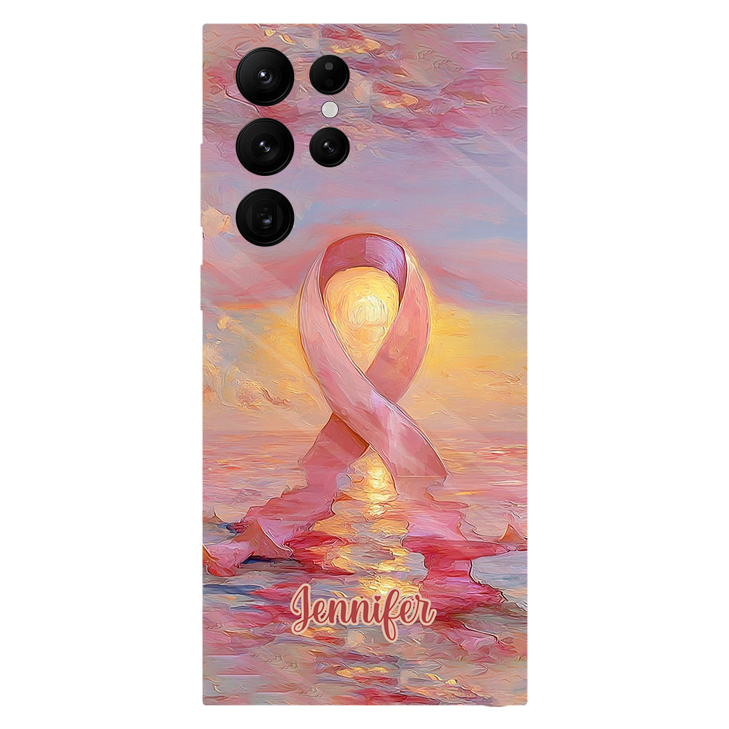 Strong Warriors - Personalized Breast Cancer Awareness Full Print Phone Case