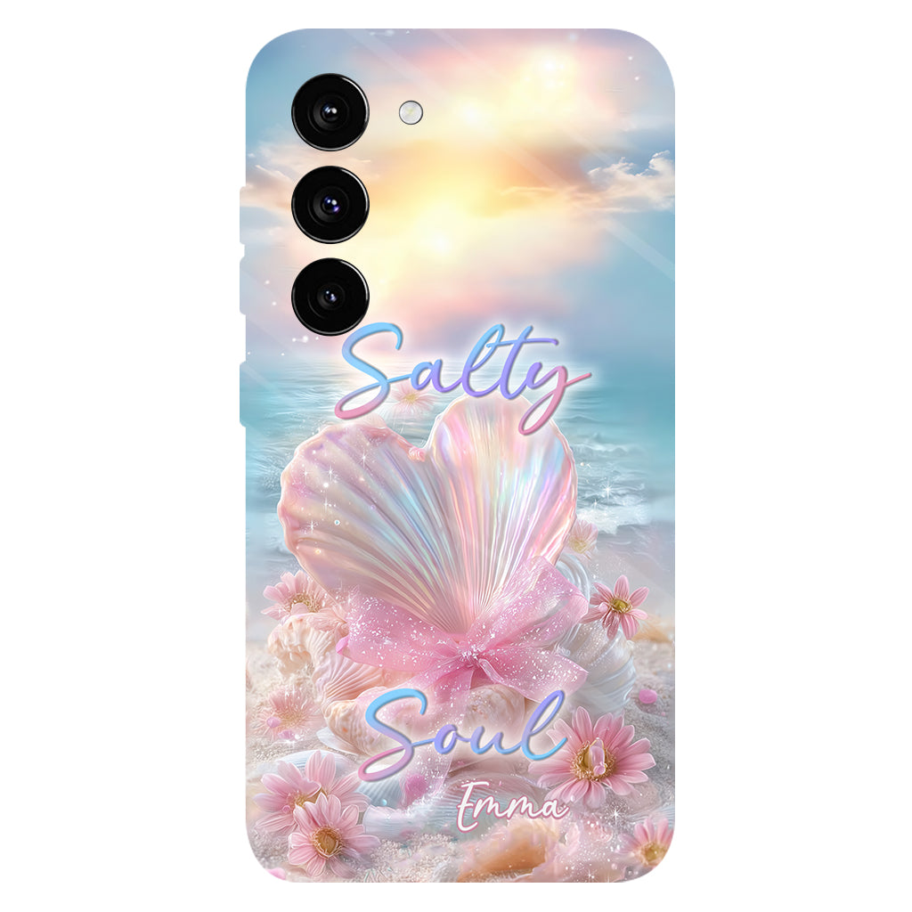 Salty Soul - Personalized Sea Lover Full Print Phone Case