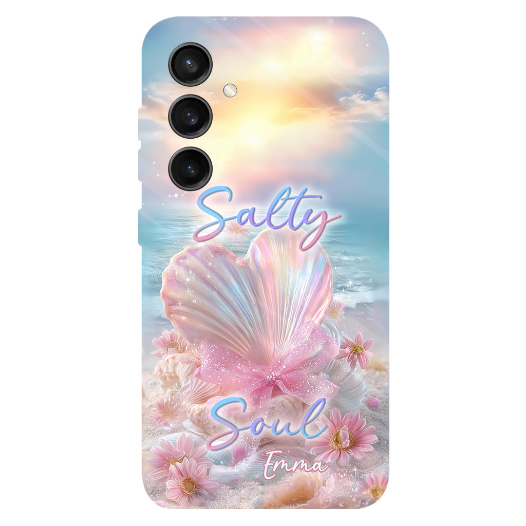 Salty Soul - Personalized Sea Lover Full Print Phone Case