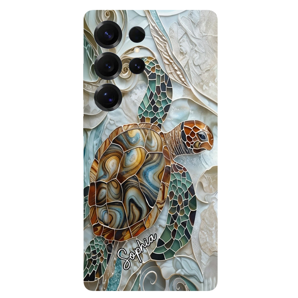 Love Turtles - Personalized Turtle Full Print Phone Case