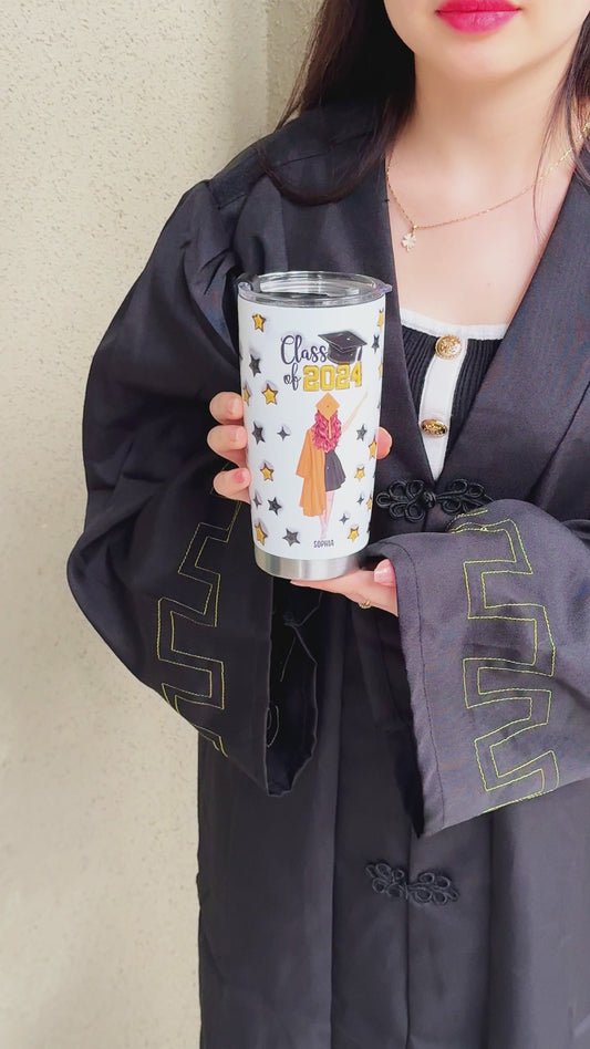Class Of 2024 - Personalized Graduation Tumbler