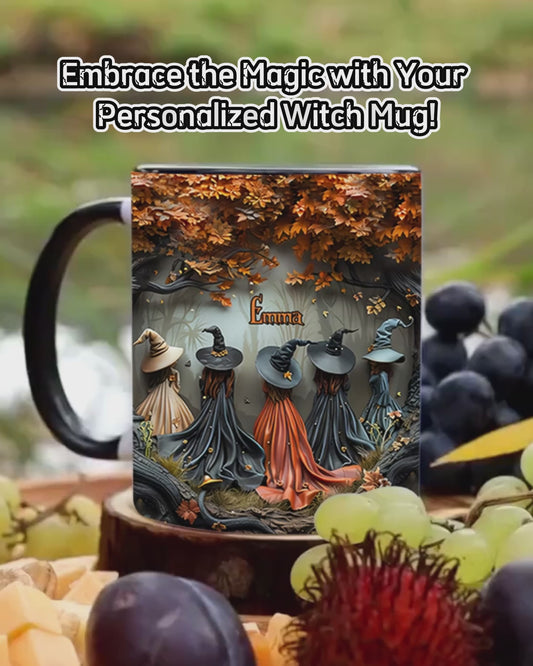 Beautiful Witches - Personalized Witch Accent Mug