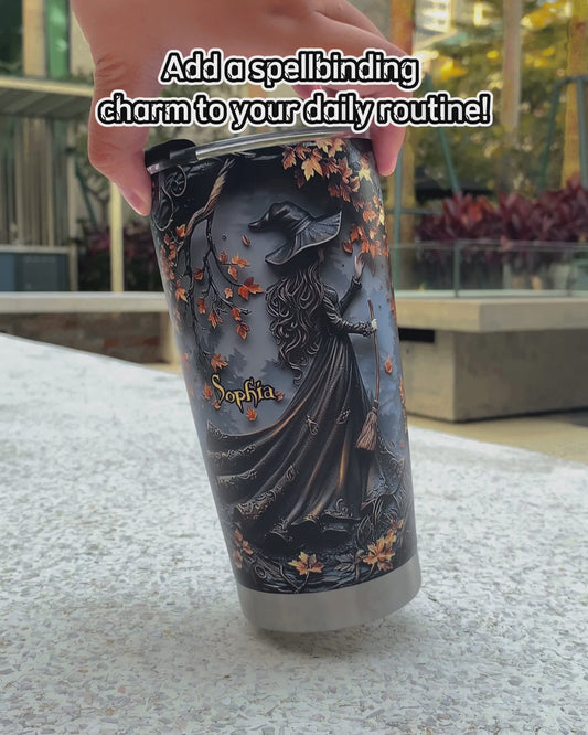 Beautiful Witch - Personalized Witch Tumbler