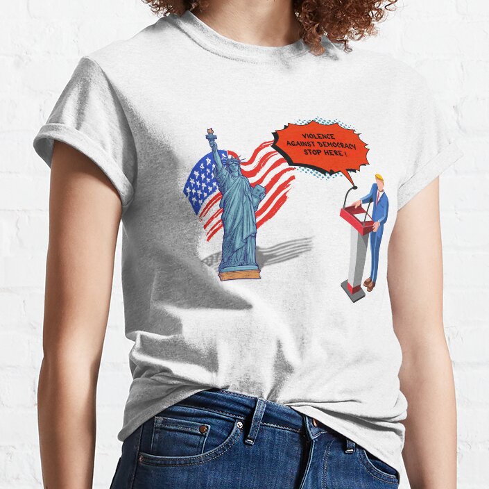 T-shirt « Never Surrender », T-shirt « Fight For America », T-shirt et sweat à capuche « Retro Rally »