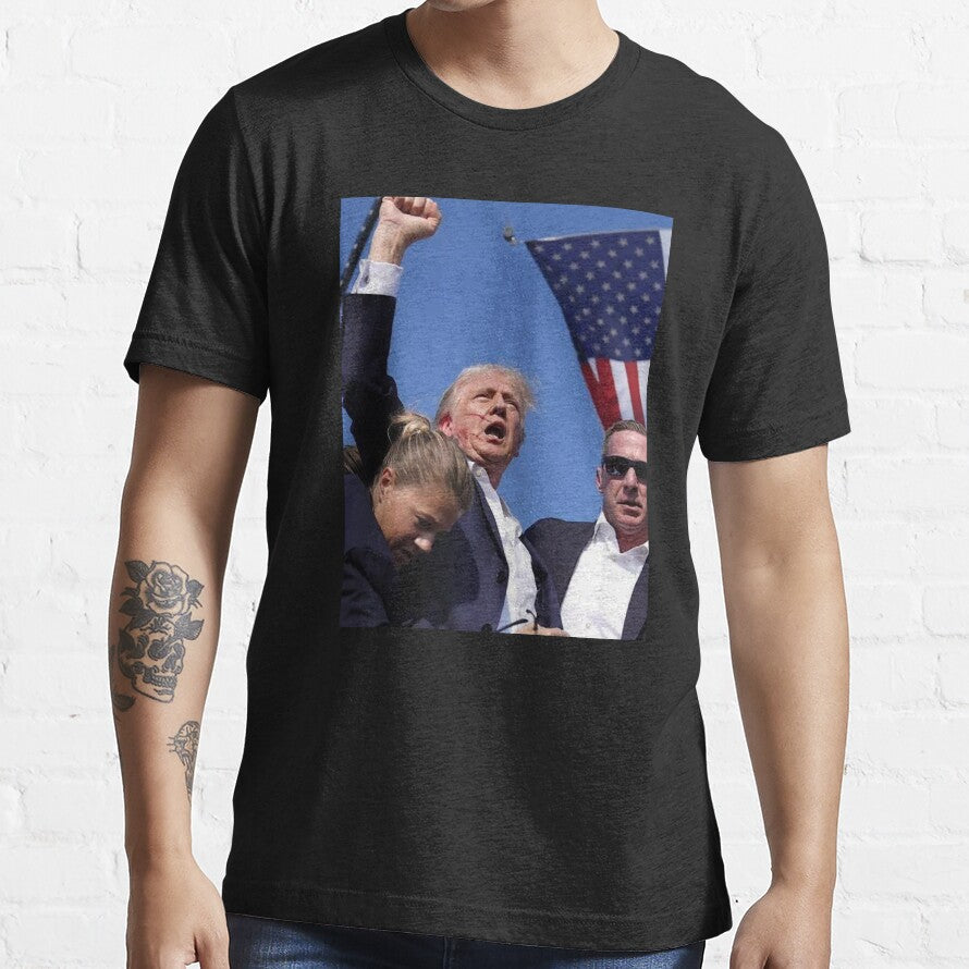 T-shirt « Never Surrender », T-shirt « Fight For America », T-shirt et sweat à capuche « Retro Rally »