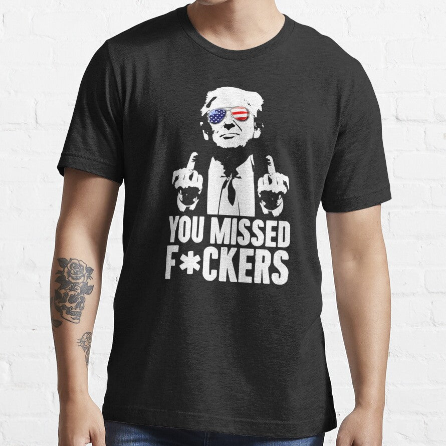 T-shirt pare-balles, T-shirt « Never Surrender », T-shirt « Fight For America », T-shirt de rallye rétro, T-shirt et sweat à capuche « Fight Fight Fight ».