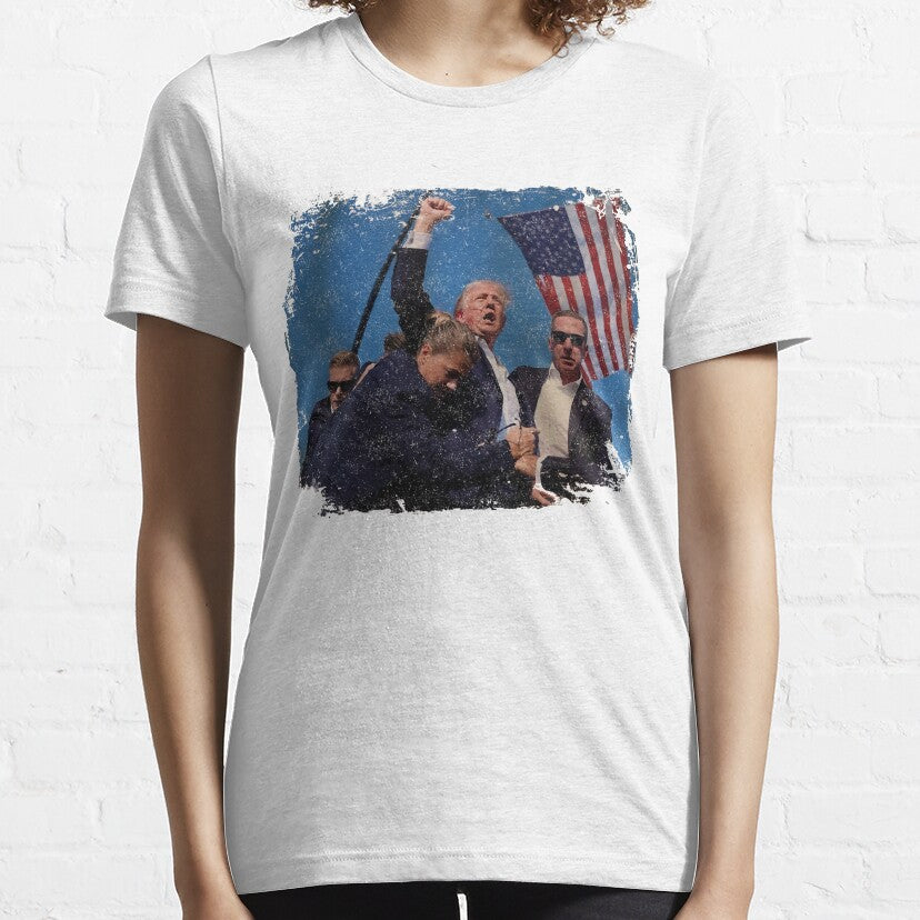 Never Surrender Shirt, Fight For America T-shirt, Retro Rally Shirt T-shirt & Hoodie