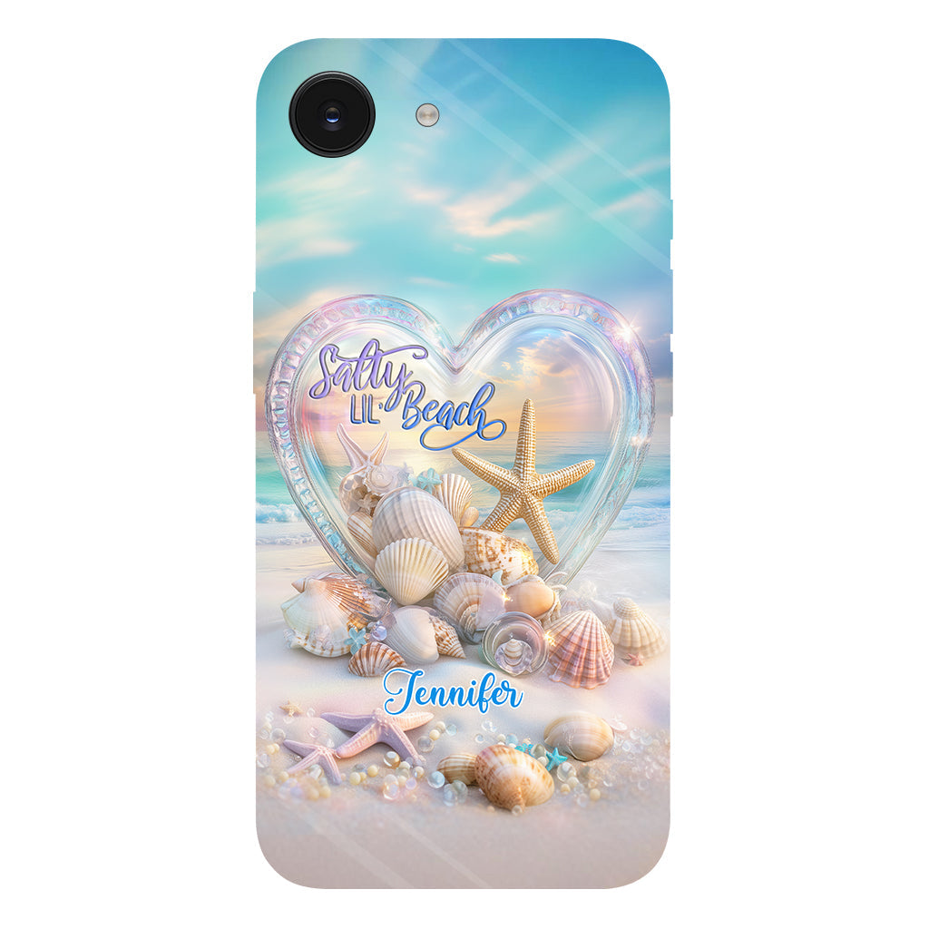 Salty Lil Beach - Personalized Sea Lover Full Print Phone Case