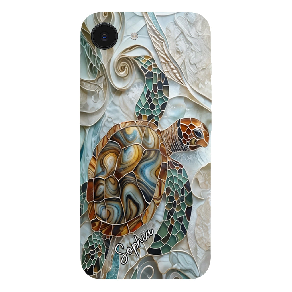 Love Turtles - Personalized Turtle Full Print Phone Case