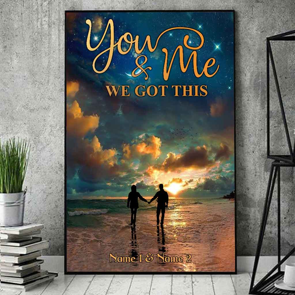 You And Me - Sea Lover Personalized Poster