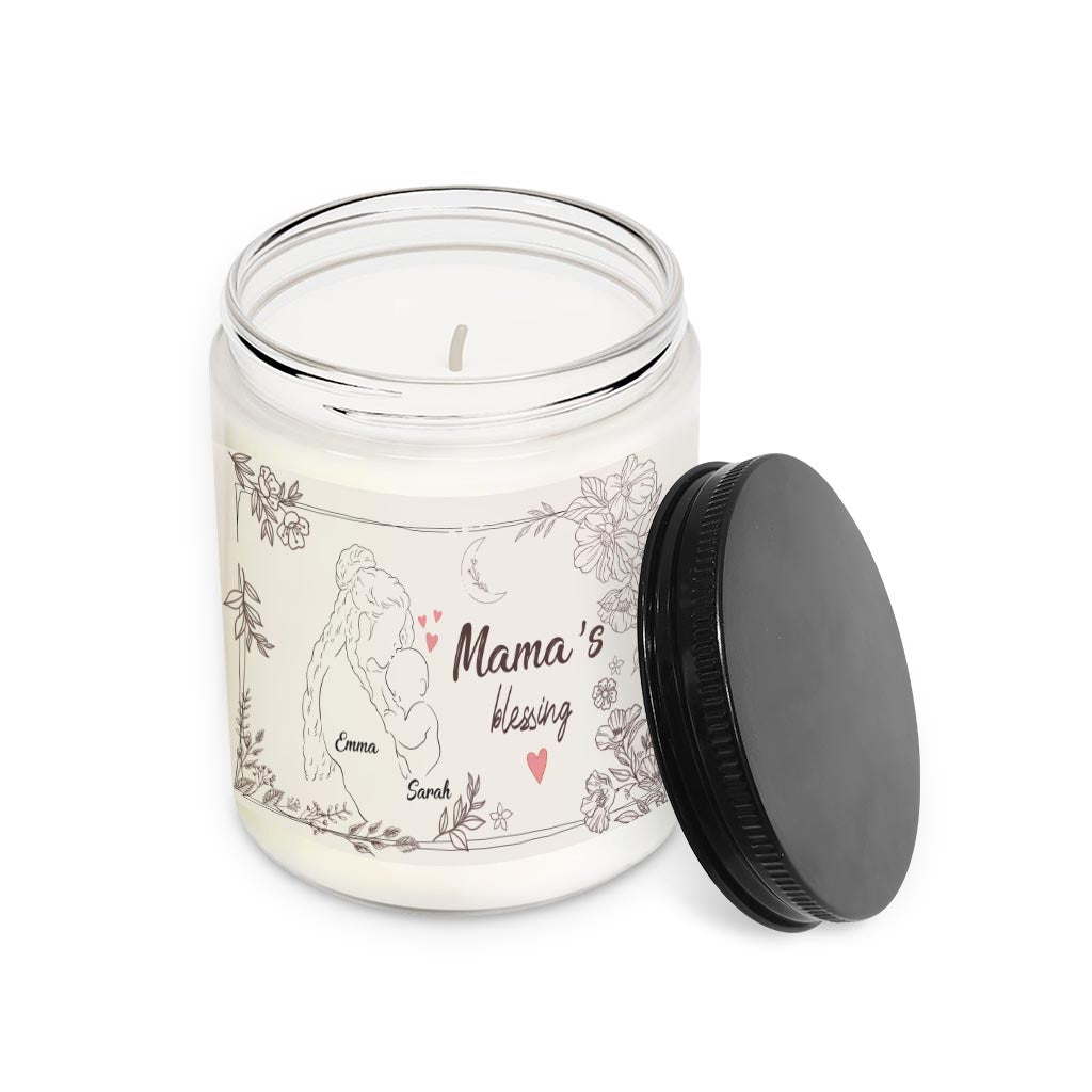 Mama's Blessing - Personalized Mother's Day Mother Candle