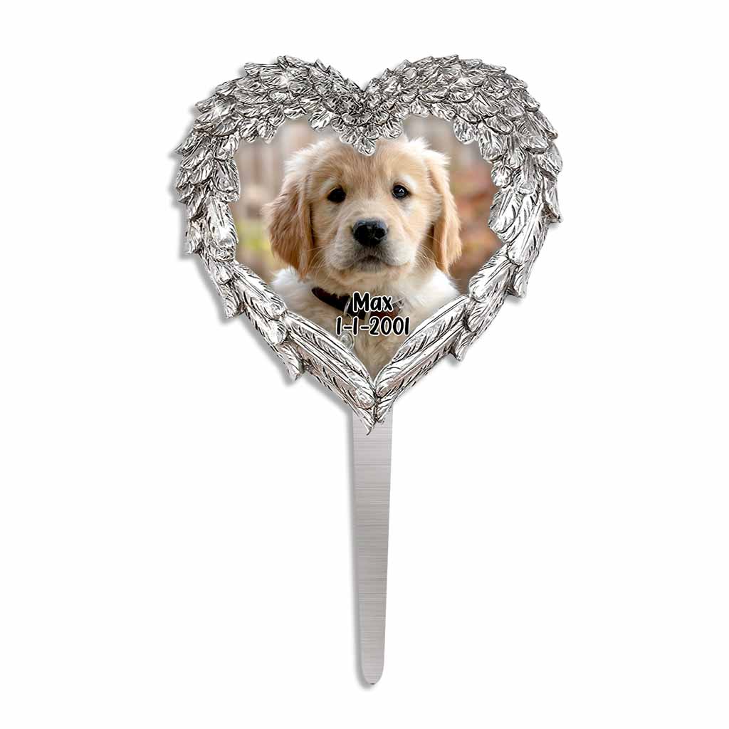 Je pensais à toi - Plaque décorative personnalisée pour chien en acrylique (Imprimée sur une face)