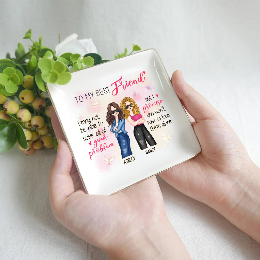 To My Best Friend - Personalized Bestie Jewelry Dish