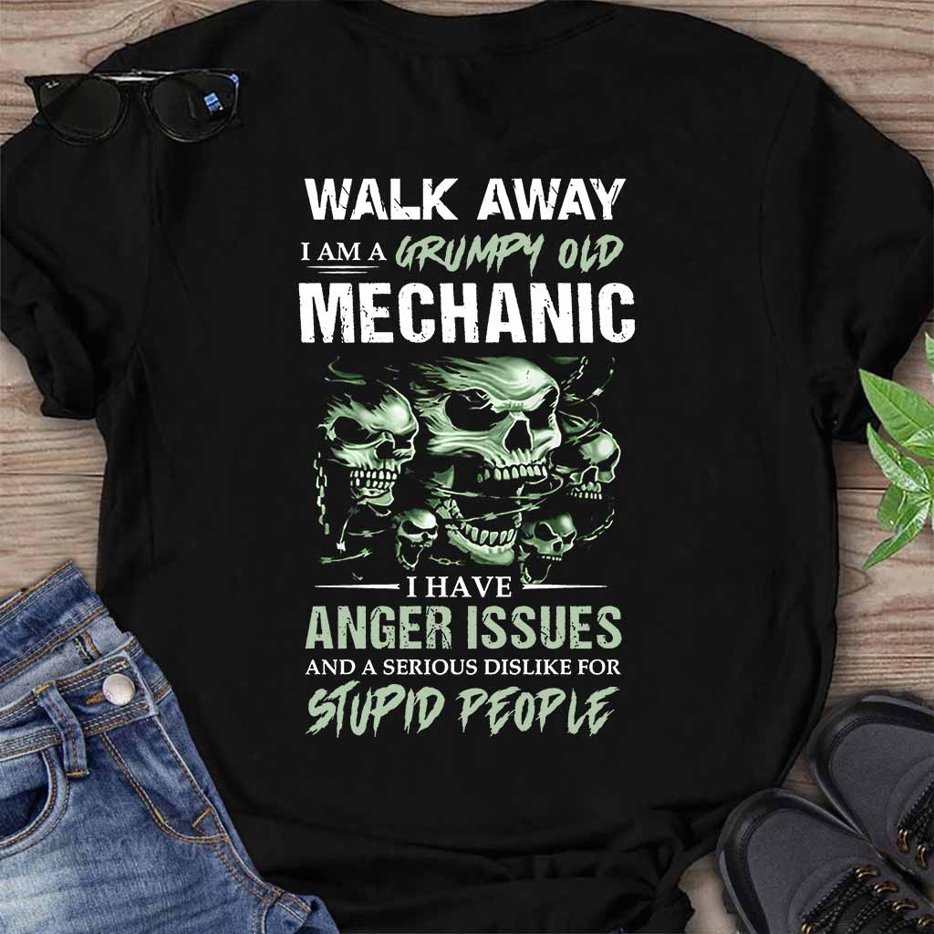 Walk Away - Mechanic T-shirt And Hoodie 082021
