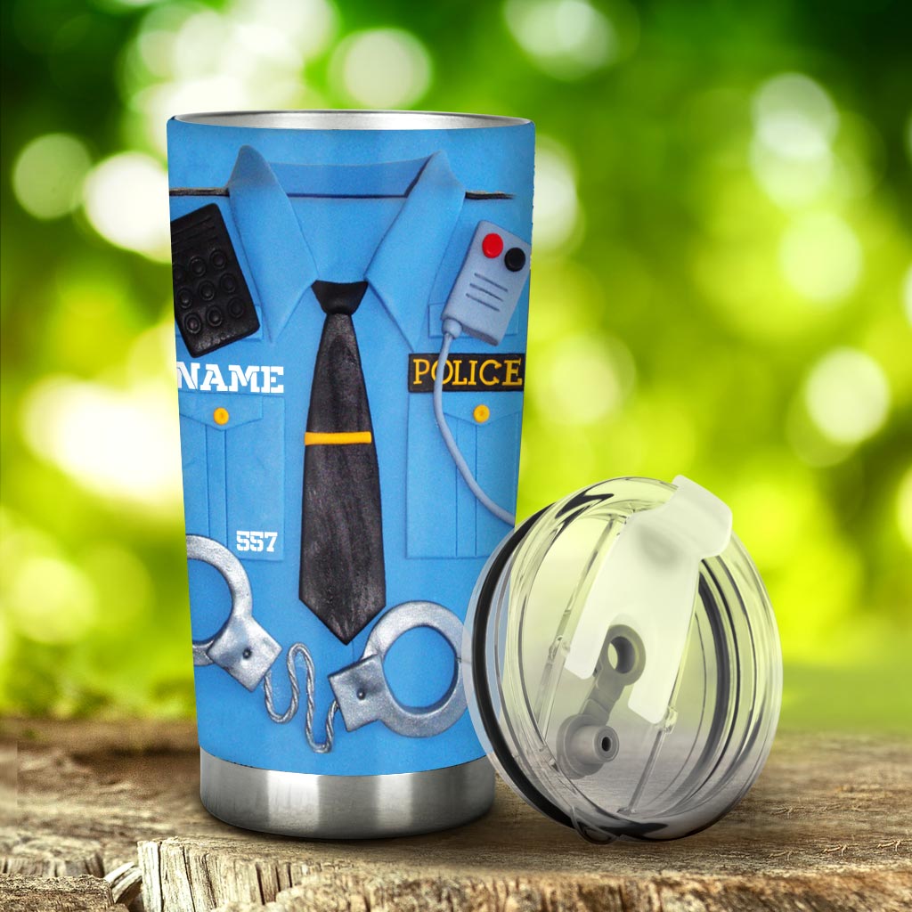 Be Safe Come Home - Police Personalized Tumbler