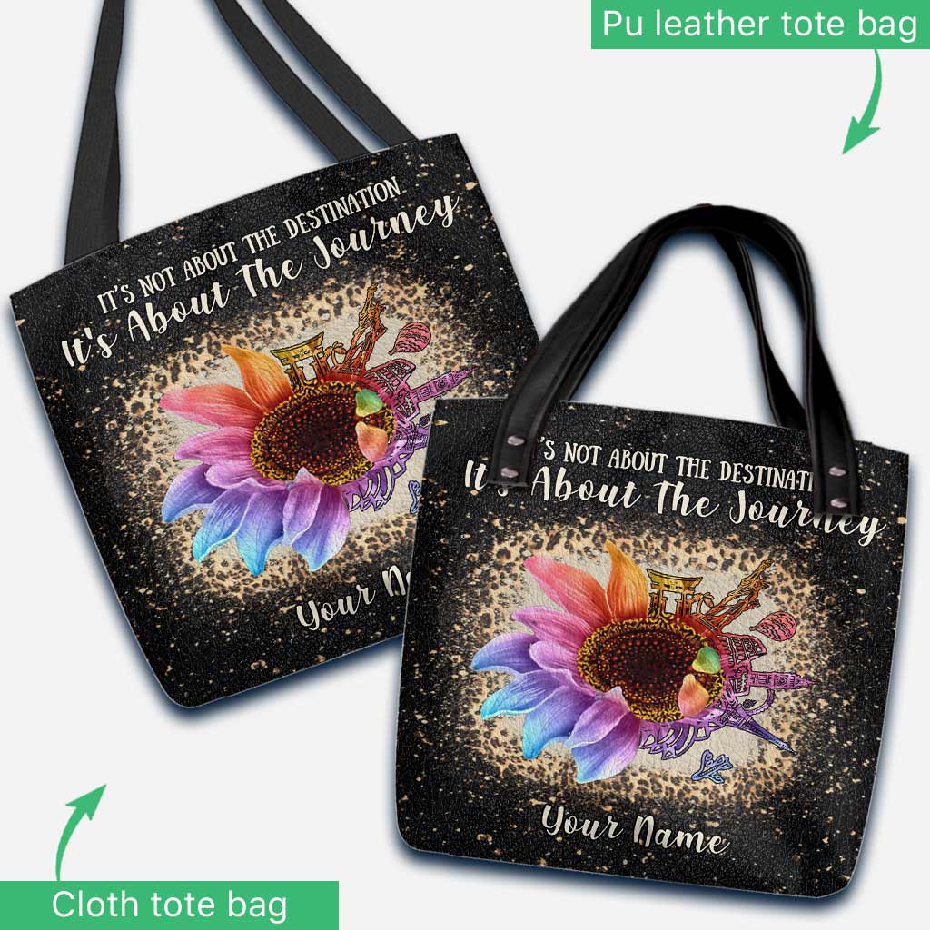 It's Not About The Destination - Personalized Travelling Tote Bag