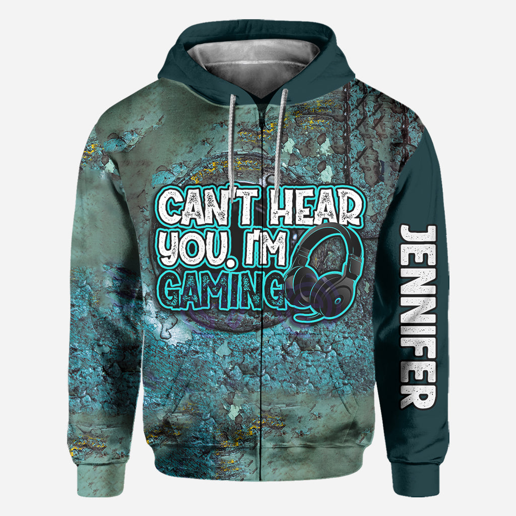 Can't Hear You I'm Gaming - Personalized Video Game All Over Shirt