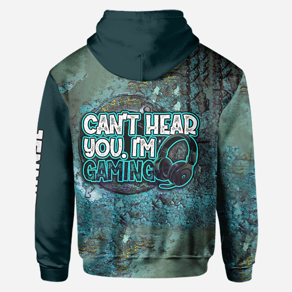 Can't Hear You I'm Gaming - Personalized Video Game All Over Shirt