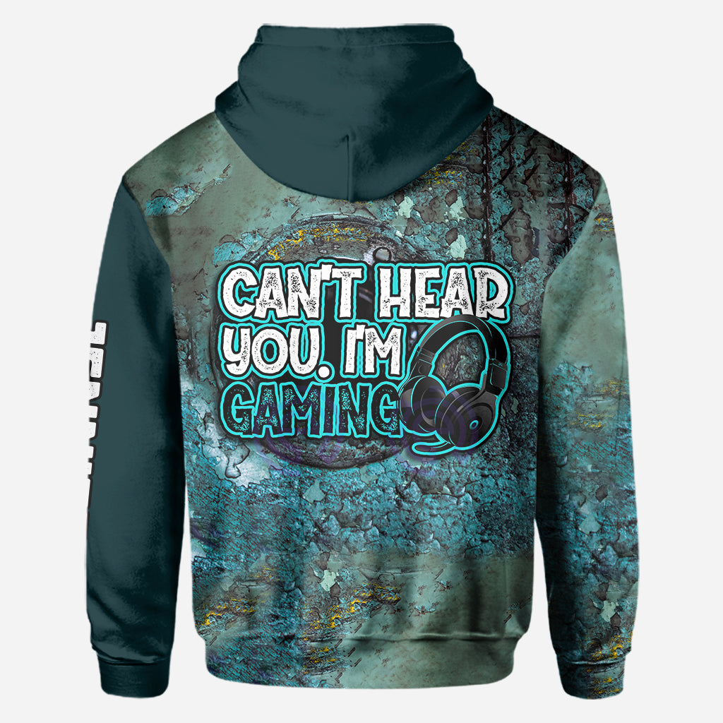 Can't Hear You I'm Gaming - Personalized Video Game All Over Shirt