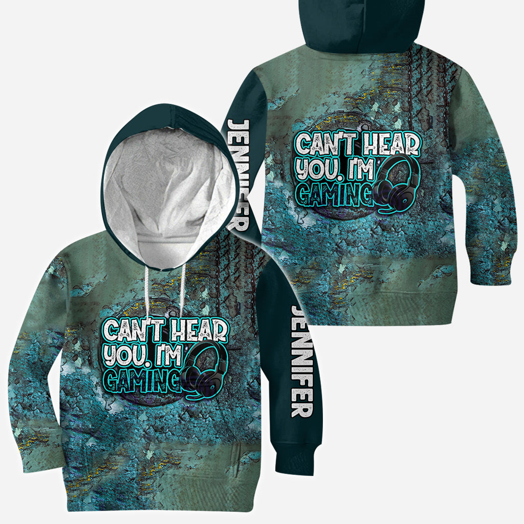 Can't Hear You I'm Gaming - Personalized Video Game All Over Shirt