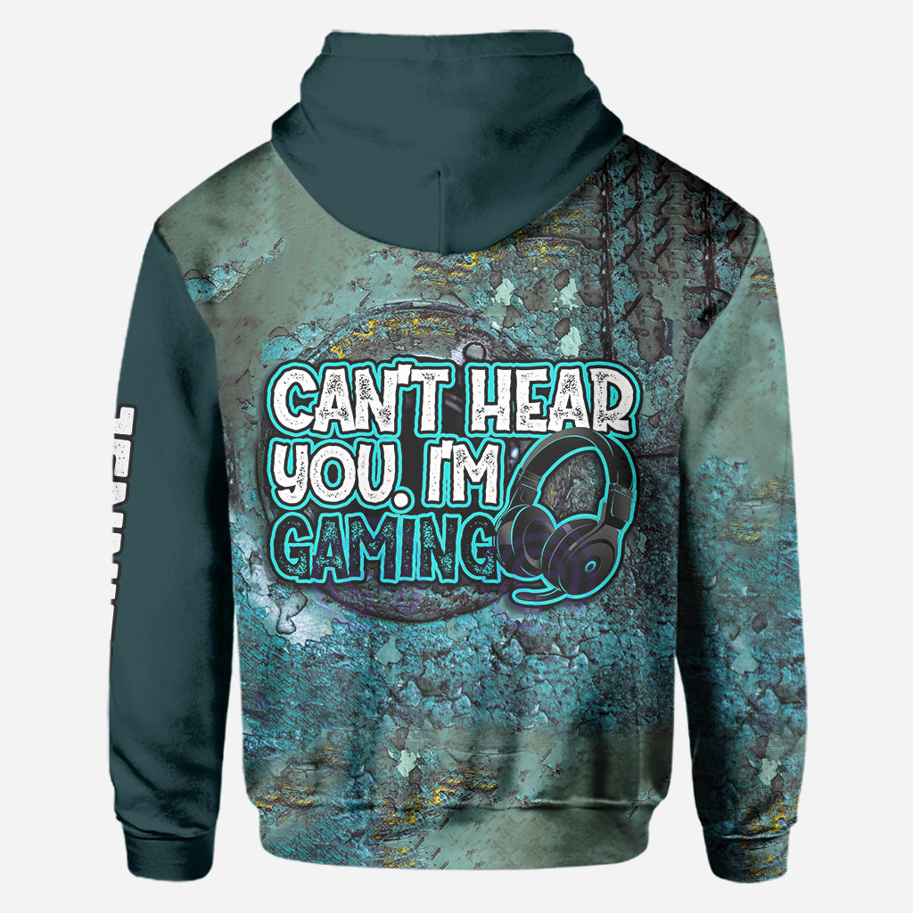 Can't Hear You I'm Gaming - Personalized Video Game All Over Shirt