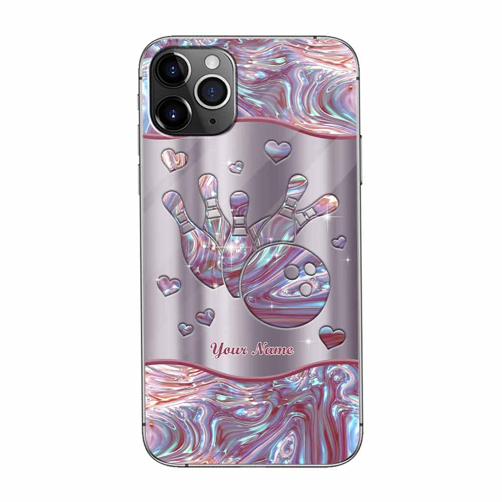 Coque de téléphone personnalisée Love - Bowling