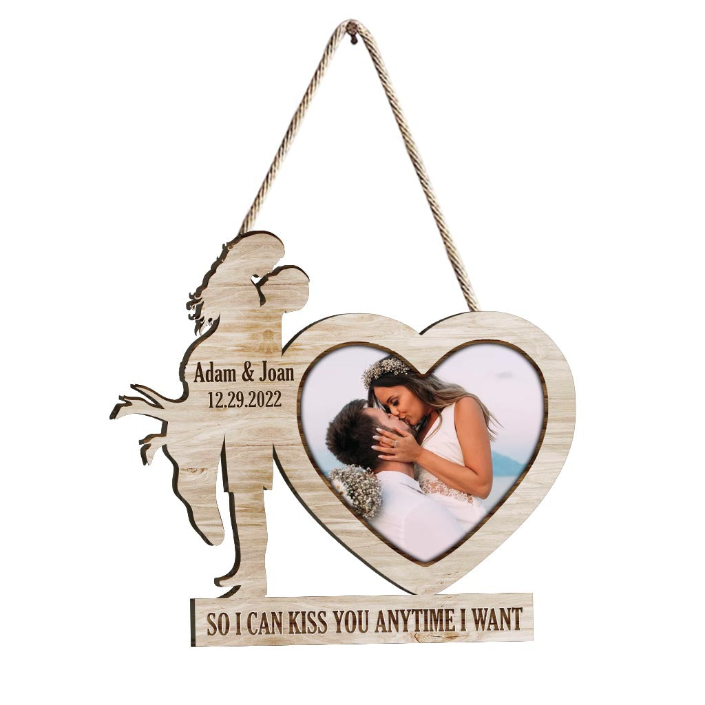 If I Know What Love Is - Personalized Couple Wood Sign