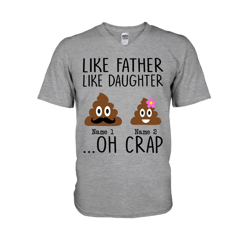 Like Mother Like Daughter - Gift for mom, daughter, dad, son - Personalized T-shirt And Hoodie