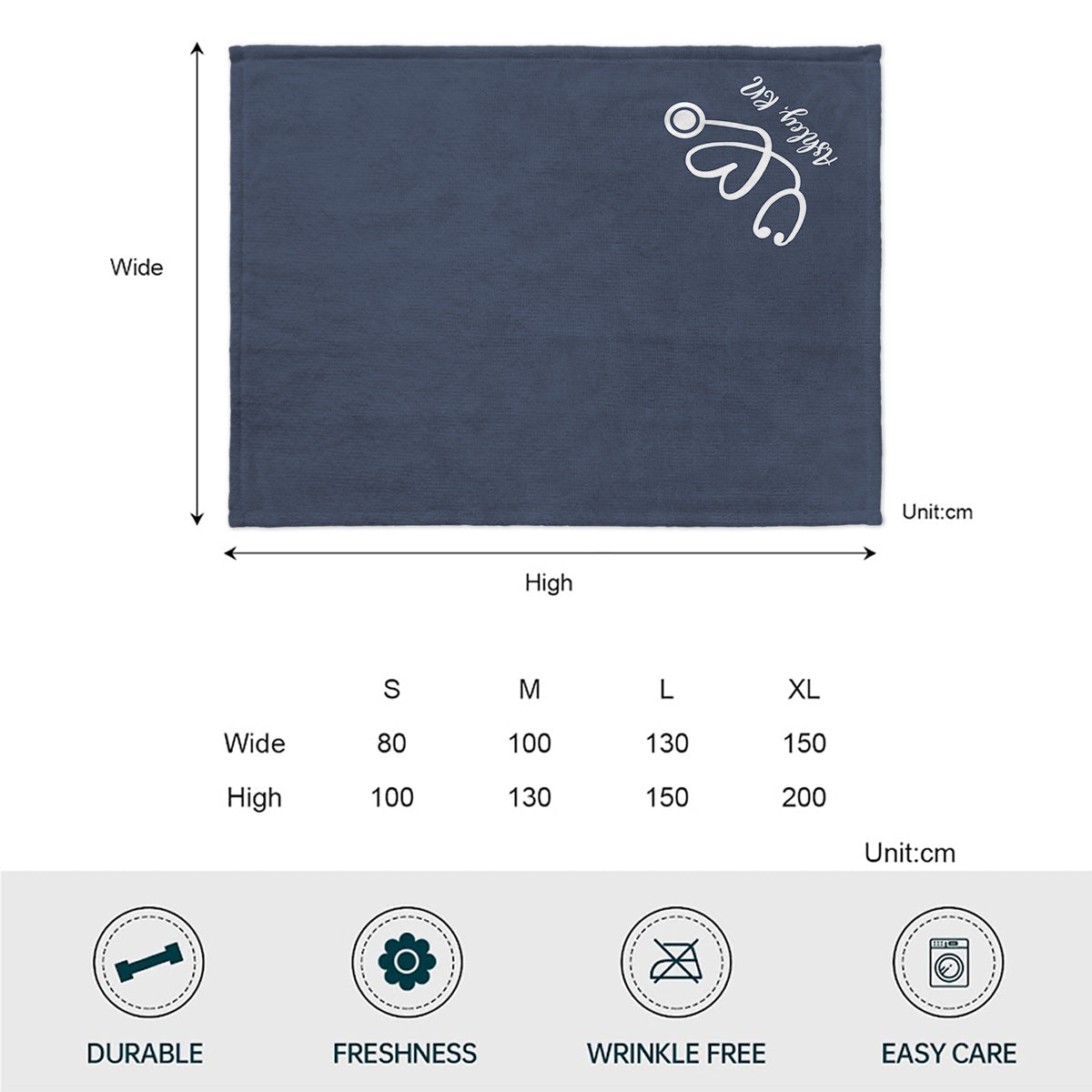 Nurse Life - Personalized Nurse Blanket