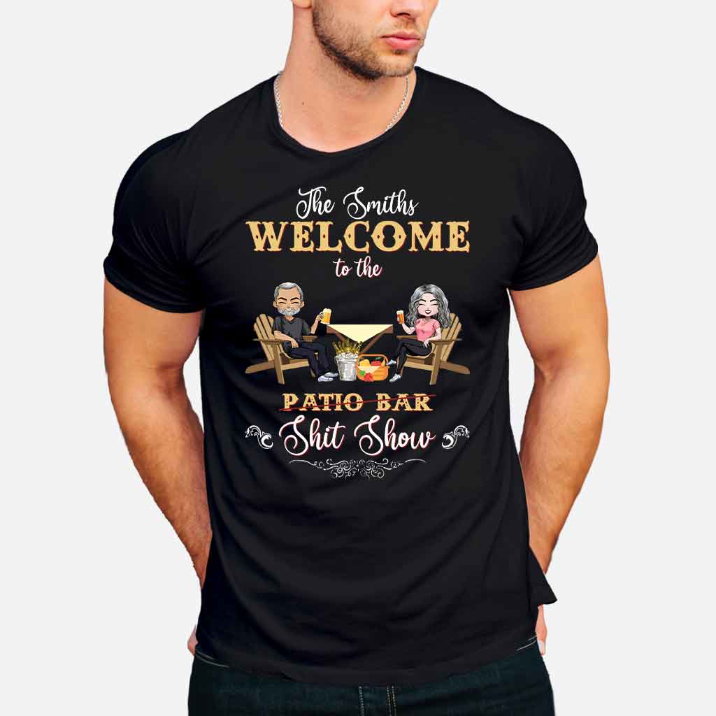 Welcome To The Shitshow - Personalized Backyard T-shirt and Hoodie
